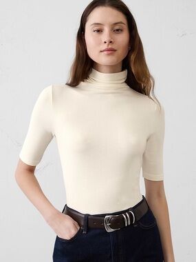 NWT Banana Republic Soft Luxe Turtleneck Top
